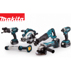 Makita DLX6044PT Comboset 3 x 18V 5,0Ah